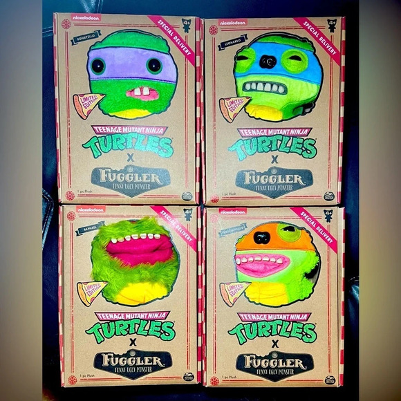 New In Box! Full Set of Fuggler Limited Edition TMNT - Picture 4 of 9